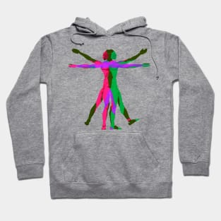 The Vitruvian Man (Festive Fella) Hoodie